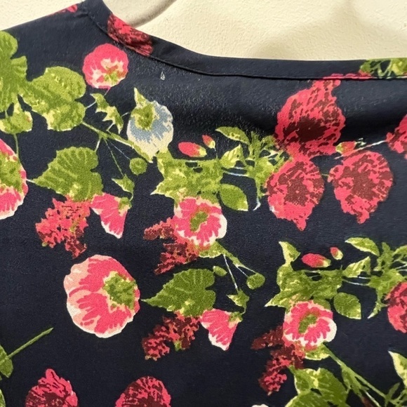 NWT WALTER BAKER Navy Blossom Andrea Dress - Picture 11 of 14